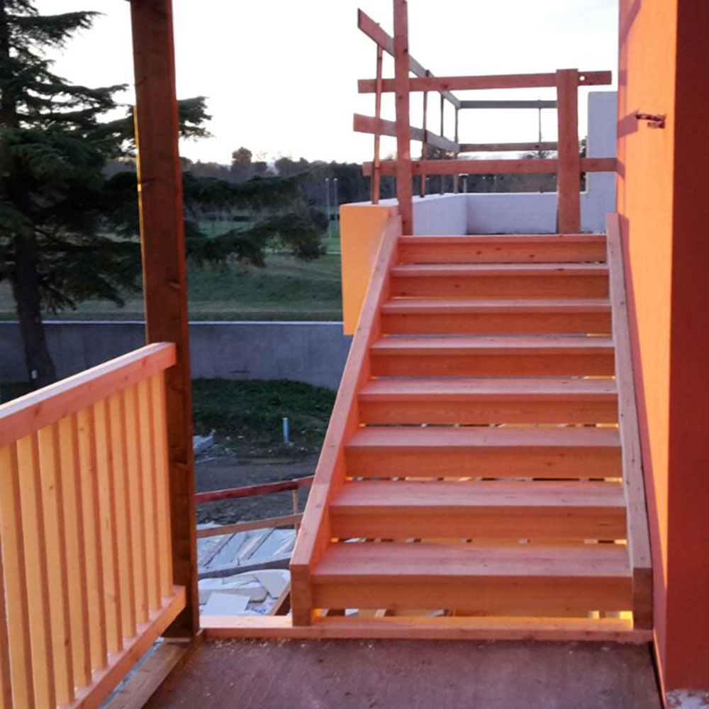Holztreppe